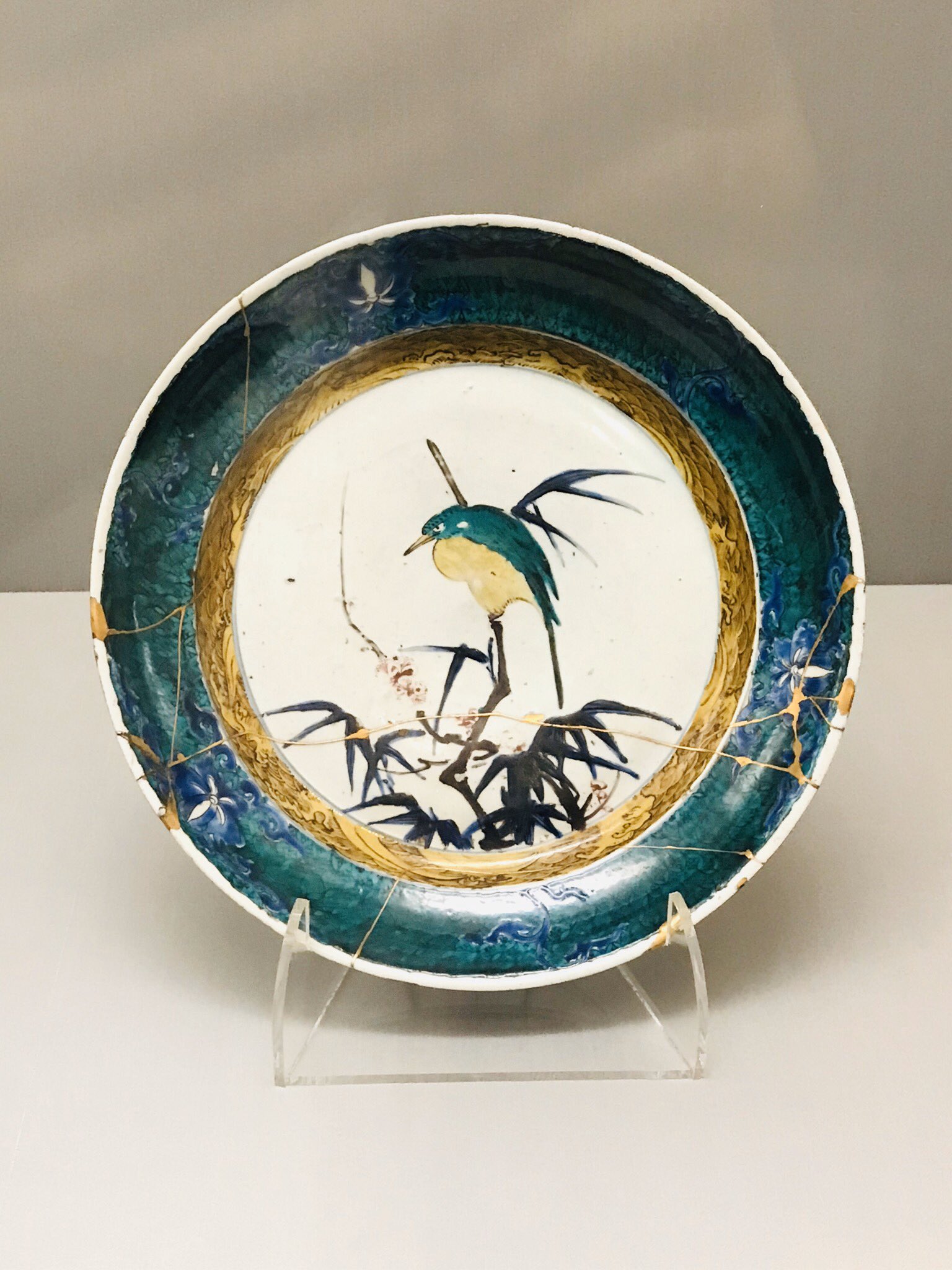 古伊万里カワセミ