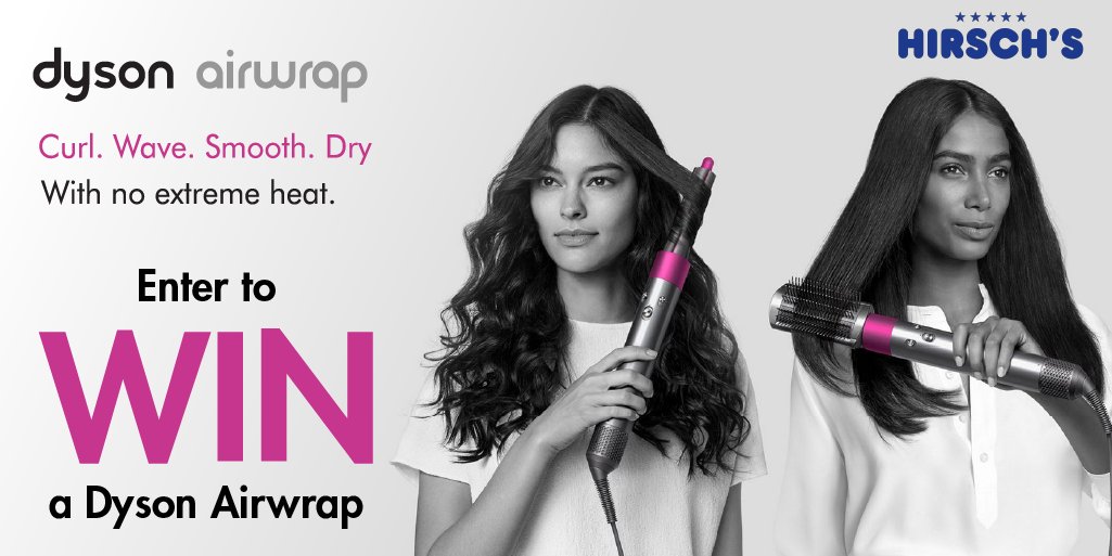 HirschHomestore's tweet photo. Style up your September by standing a chance to WIN a Dyson Airwrap! 😍
Click to enter --> https://t.co/7xzsBOZ8lJ
#HirschsHomestore #Dyson #HirschsWin #TrustedSince1979 https://t.co/4Rm3Ra7QEQ