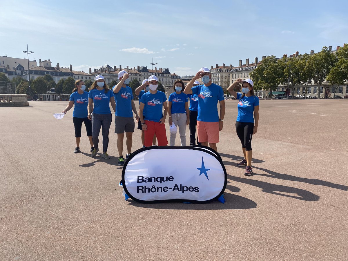 PlattardGaelle's tweet photo. Les équipes de la #BanqueRhoneAlpes sont mobilisées aux côtés @ImagineForMargo et mettent toutes leurs énergies pour la #CourseEnfantsSansCancer ce jour.
Course dédiée à soutenir la recherche des cancers pédiatriques https://t.co/orwldPeRfI