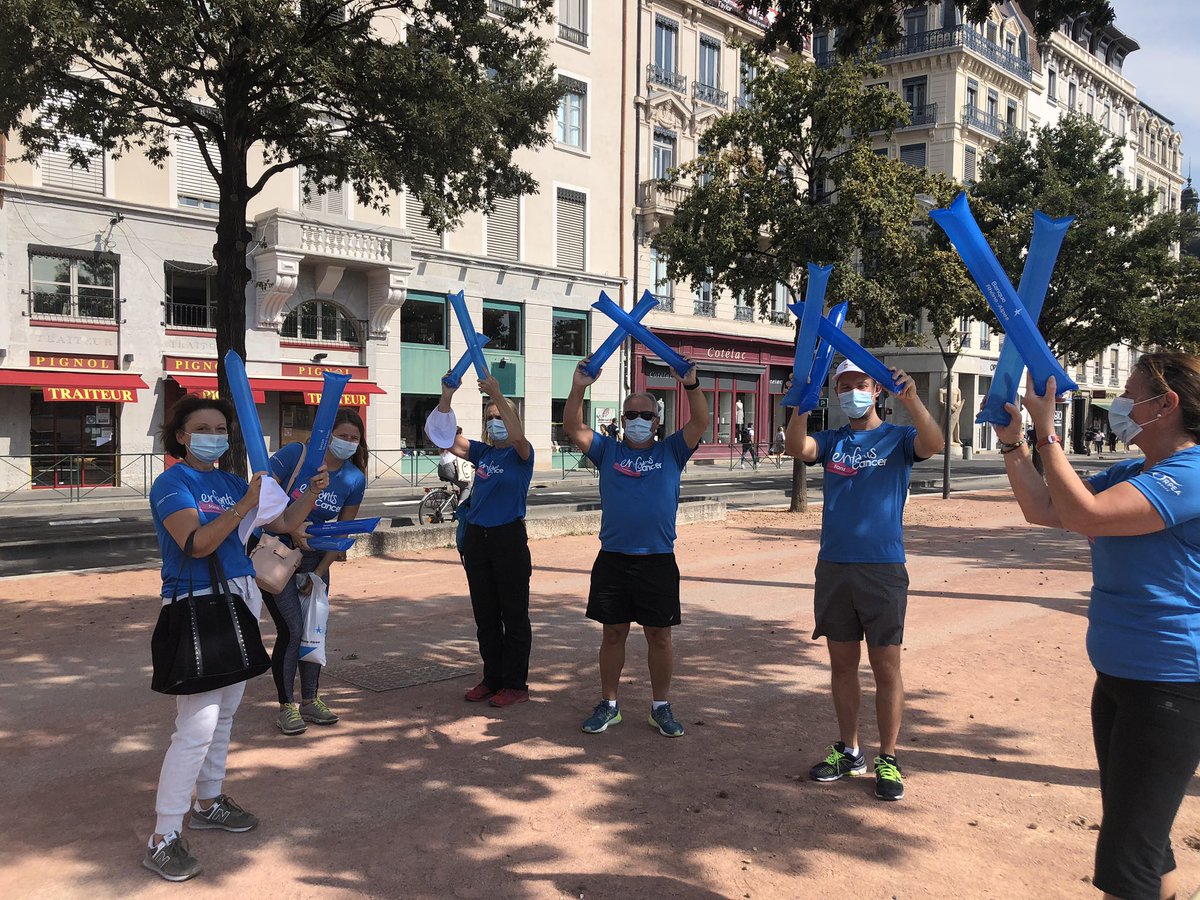 PlattardGaelle's tweet photo. Les équipes de la #BanqueRhoneAlpes sont mobilisées aux côtés @ImagineForMargo et mettent toutes leurs énergies pour la #CourseEnfantsSansCancer ce jour.
Course dédiée à soutenir la recherche des cancers pédiatriques https://t.co/orwldPeRfI