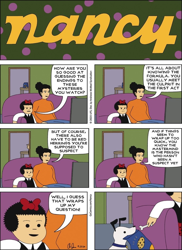 Nancy by Olivia Jaimes for Sun, 27 Sep 2020 https://t.co/NlSA91WHZA 