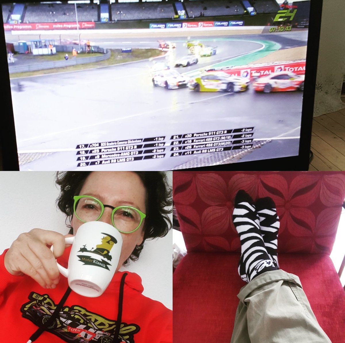 WolffsBeute's tweet photo. Es geht schon wieder ganz schön bunt zu.
#restart #24hNBR #IronForce #Ringpolice #nuerburgring #MotorClassic #LiveIsBetterInRaceSuits #DontCrashBeFast https://t.co/Uig9CtOLWc