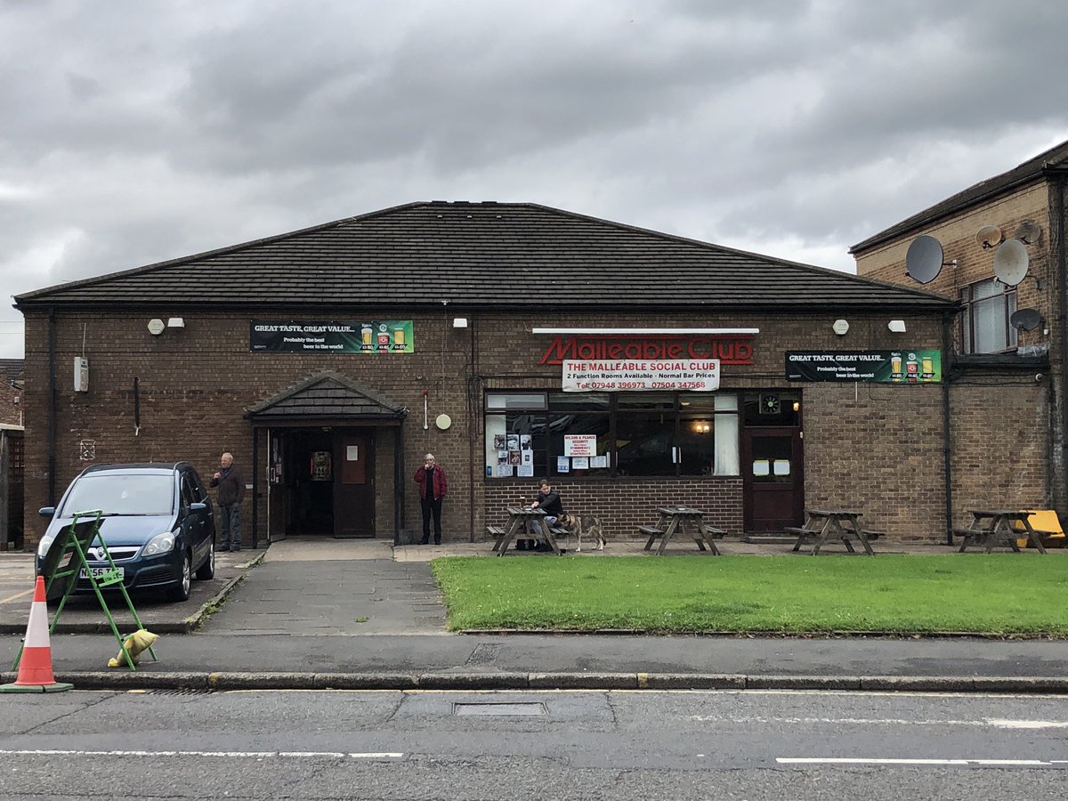 The Malleable Social Club, Norton Road, Norton, Stockton. Open for business.