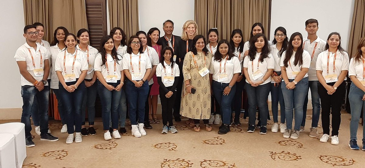 SCoReInd's tweet image. #ClassOf2020 at #PRAXIS8 (With an exclusive Masterclass on the sidelines) #PRAXISMemories