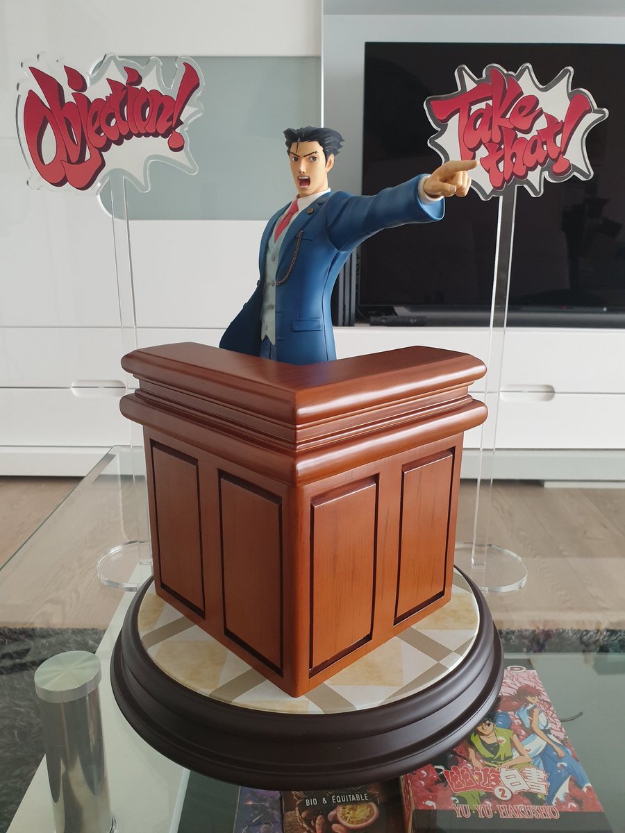 qbigaara's tweet photo. Fin du teasing voilà cette beauté, là First 4 Figure de Phoenix Wright défenitive édition de Ace Attorney la meilleurs série vidéoludique ex æquo avec Métal Gear Solid pour moi.
#figure #figurine #figurines #AceAttorney #PhoenixWright #First4Figure #collection @capcom_france https://t.co/BvmaAdcgCS
