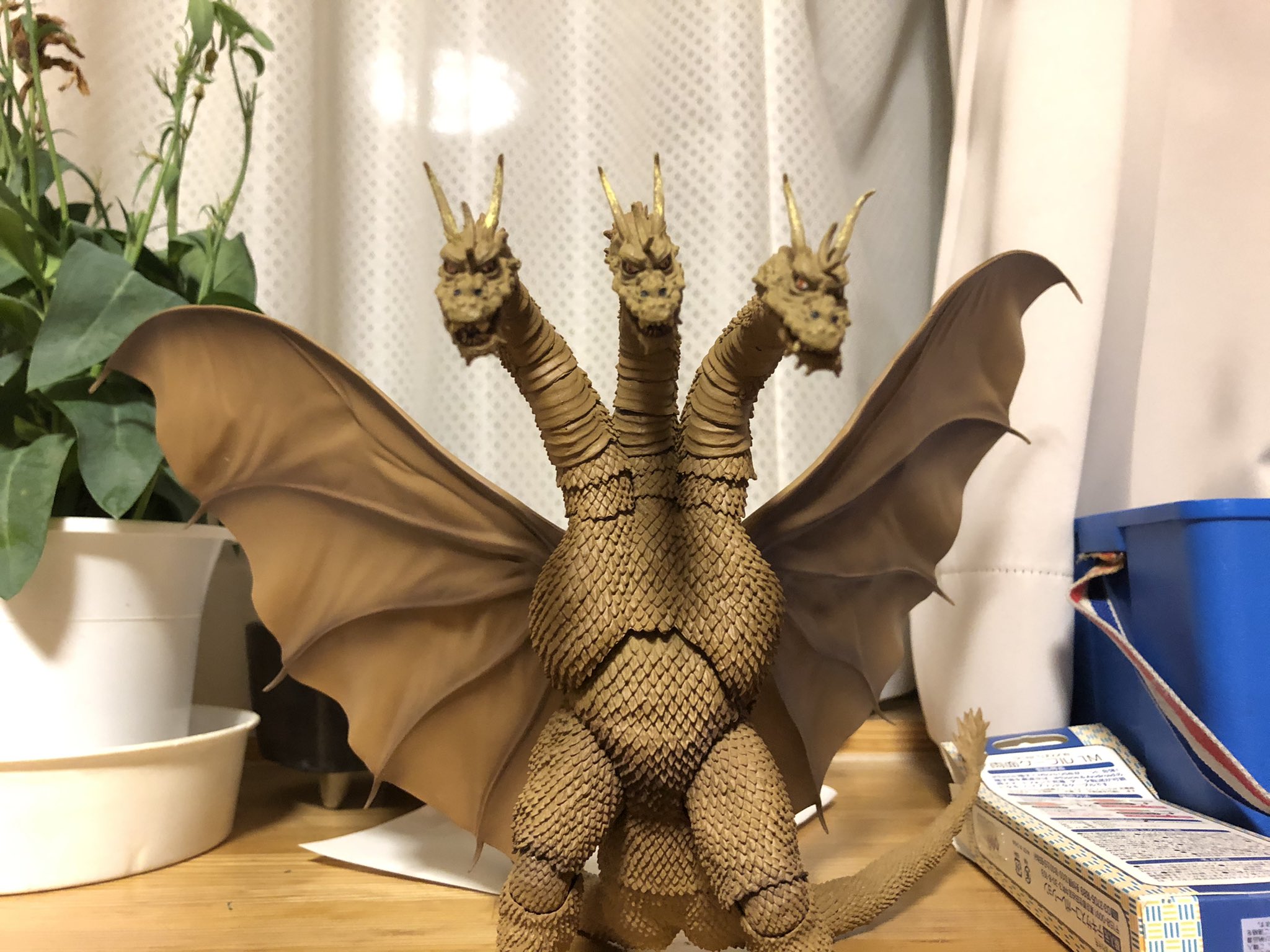 モンスターアーツ様可動フィギュア　キングギドラ　昭和 昭和キングギドラ S.H.MonsterArts ? モンスターアーツ ?