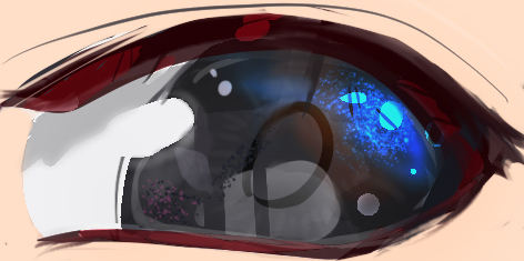 目の鏡面仕上げの研究中 