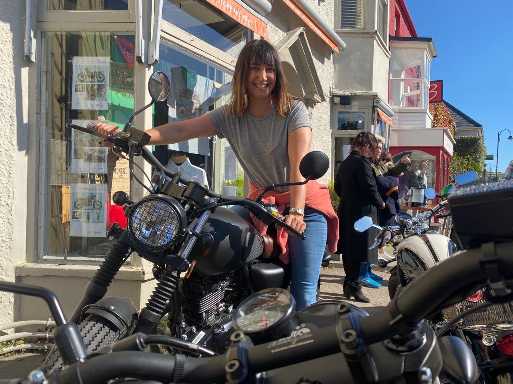 Hanging out with the #bikers drinking coffee and eating cake at Team Wins HQ for the <a href="/gentlemansride/">The Distinguished Gentleman's Ride</a> - raising money for <a href="/ProstateUK/">Prostate Cancer UK</a> and raising awareness for men’s #mentalhealth
Hmmmm, #bikergirl? 
Not having a #midlifecrisis at all...

<a href="/WDWins14/">W.D.WINS</a> #whatsstoppingyou