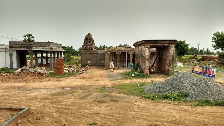 This ancient temple was in complete ruins and the team did Uzhavarapani on 19.02.2017. Locals were stunned to see such a temple existed there as it was completely covered by bushes and trees. Except Nandi which was broken, no vigrahams were found.After Uzhavarapani...