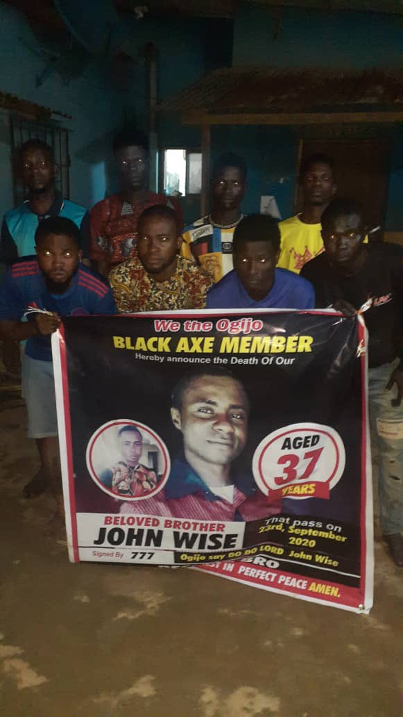 Ogun State: 8 Black Axe members arrested while mourning John Wise at Ogijo 