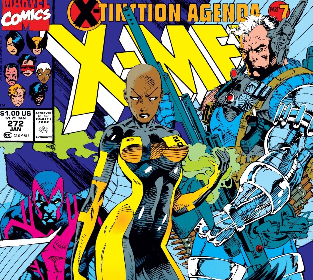 In UXM 272, Claremont uses a reunion with the broader X-Men and the extreme circumstances of collective torture to define and showcase Psylocke’s new emerging character in the wake of her recent transformation.  #xmen  @LetsTalkBetsy 1/7
