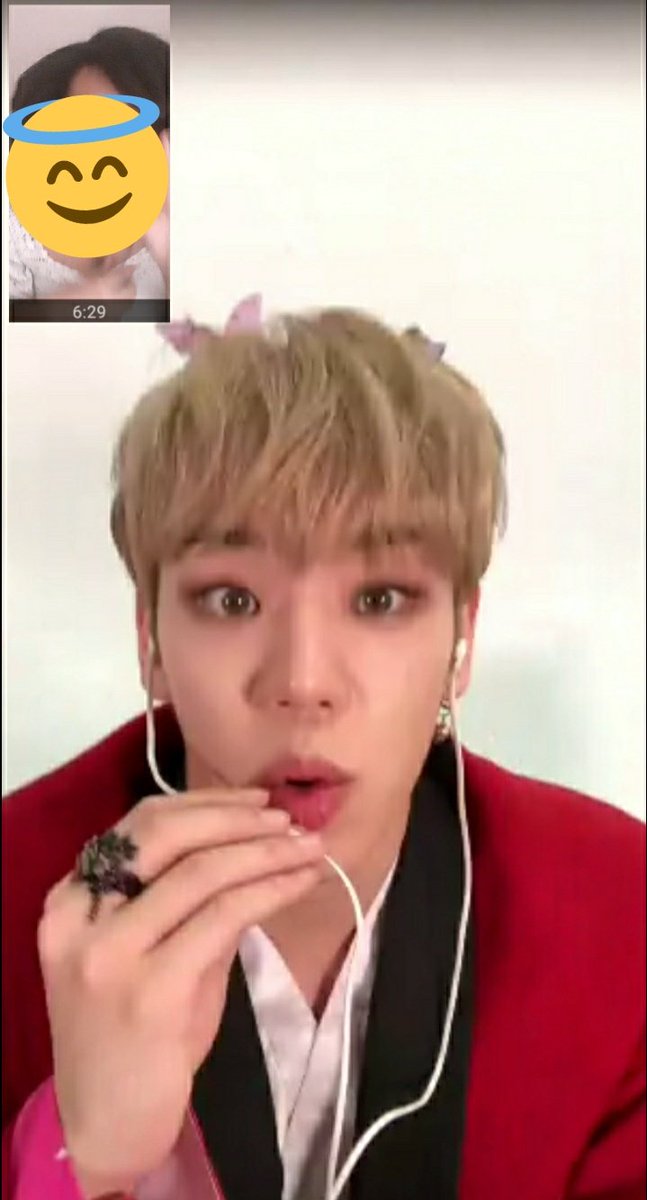 byeongkwan was next and he also did a little gasp but got shy pretty fast 