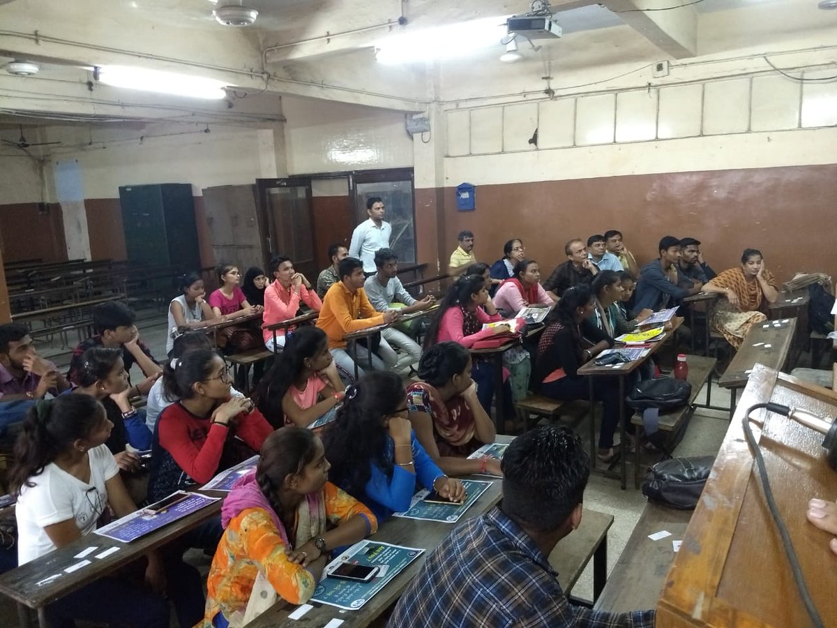 DigitalGtu's tweet photo. #pastevent #1yearback #movementsharing 
Cyber Safety and Security Awareness week. At Vivekanand College of Commerce, Raipur, Ahmedabad. #cyberawarenessweek #Ahmedabad #Gujarat  
@GTUoffice @GsetGtu @GujaratPolice @AhmedabadPolice @cdacindia @InfoSecAwa @GoI_MeitY @Cyberdost https://t.co/JSpjZKuJ5n