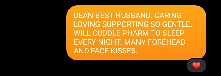 i started screaming about deanpharm married life at ep 16