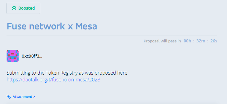 Mesa Decentralized Exchange tweet media