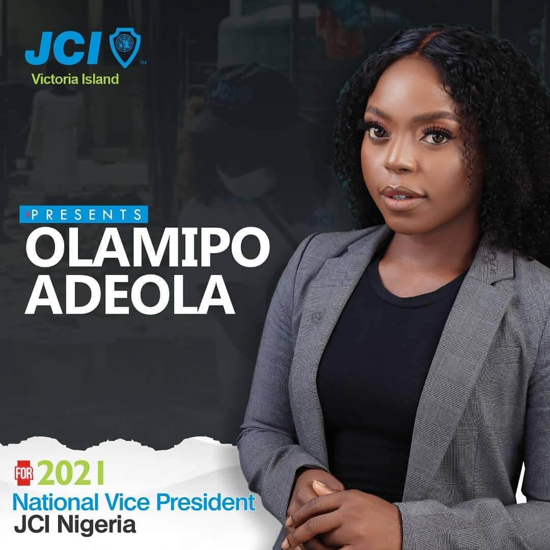 JCI_VI's tweet photo. It is with immense confidence we present our Immediate Past President (IPP) Olamipo Adeola @olamipoadeola for the elective position of the National Vice President of @jci_nigeria.

#olamipo4nvp
#jcivictoriaisland
#jcinigeria
#activecitizens https://t.co/7rGeq5Pi5F