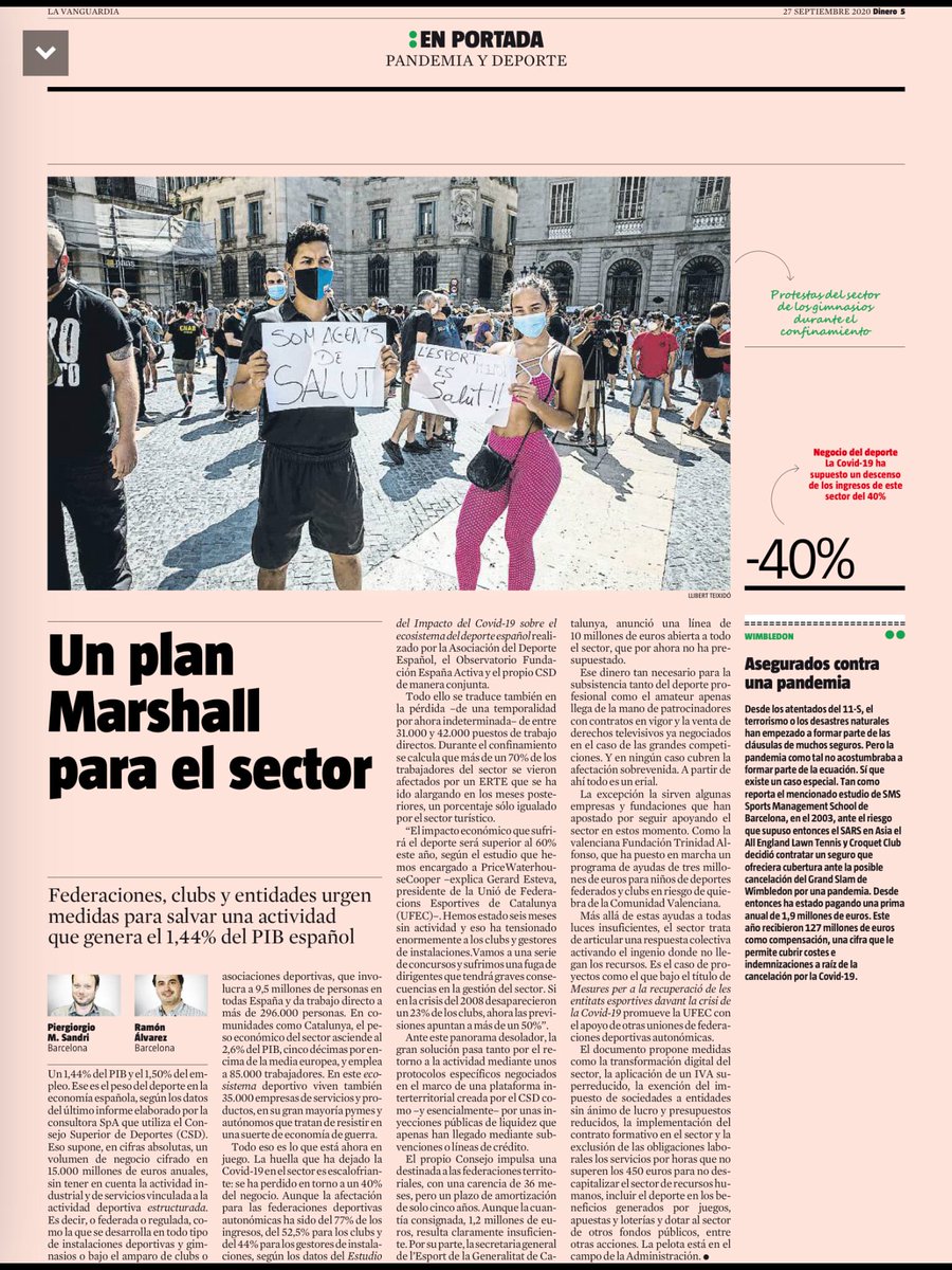 jordiduranvi's tweet image. Iniciativas como el plan #EActíVateEsport, de la @FTA_CV, se han creado para salvar el deporte tras la crisis del Covid-19 #ElDeporteNoSeRinde @comunitatesport @GVAculturesport @COE_es