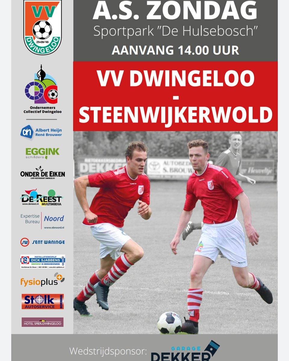 RonaldPrent1's tweet photo. Vandaag wordt er weer om de punten gespeeld. We spelen met @vvdwingeloo  tegen kersverse 3de klasser @svstwold . We trappen om 1400 uur af op sportpark de Hulsebosch in Dwingeloo. https://t.co/csgDMBIE4s