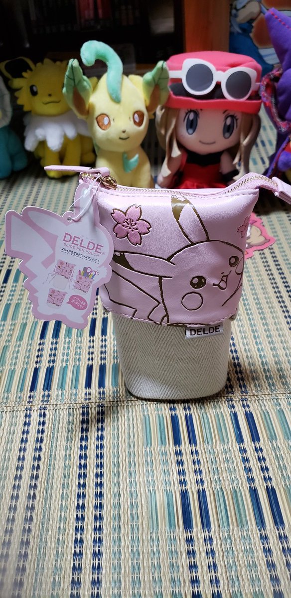 疾風 はやて ポケモンセンターdxで買ったもの リーフィアのぬいぐるみ トレーナーズのセレナのぬいぐるみ ハロウィンモルペコ マリィグッズ色々 ピカチュウのペンケース ランダムに入ってるtシャツのマリィ メッソン