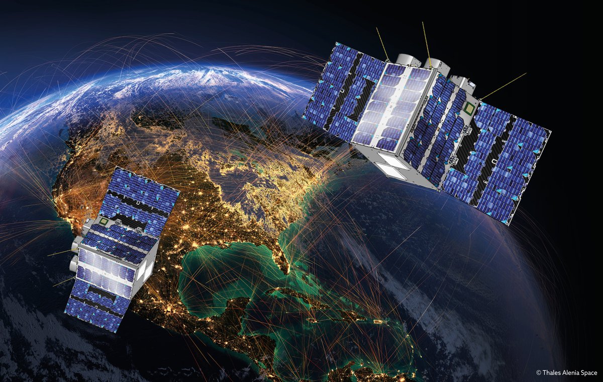 SpaceWatchGL's tweet photo. Anywaves delivers 5G antennas to Thales Alenia Space’s Omnispace #Omnispace @ANYWAVES_ @Thales_Alenia_S @omnispace @CNES #5G #NewSpaceFactory #ThalesAleniaSpace #Toulouse https://t.co/i3sNT6FnY7 https://t.co/126iCONJ9j