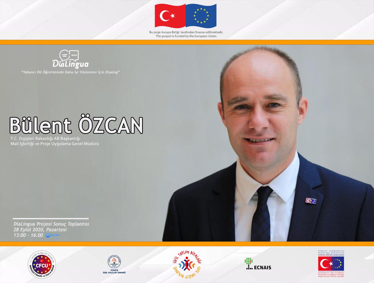 DiaLinguaEU's tweet photo. @ABBaskanligi, Proje Uygulama ve Mali İşbirliği Genel Müdürü Sn. @zcan_Bulent teşrifleriyle 28 Eylül'de online düzenlenecek Yabancı Dil Eğitiminde Yeni Yöntemler Proje Toplantısına kayıt için son gün son kontenjanlar. 

Ücretsiz kayıt için: 👇
https://t.co/JY6Kfaicsq https://t.co/pIKM8OzXsW