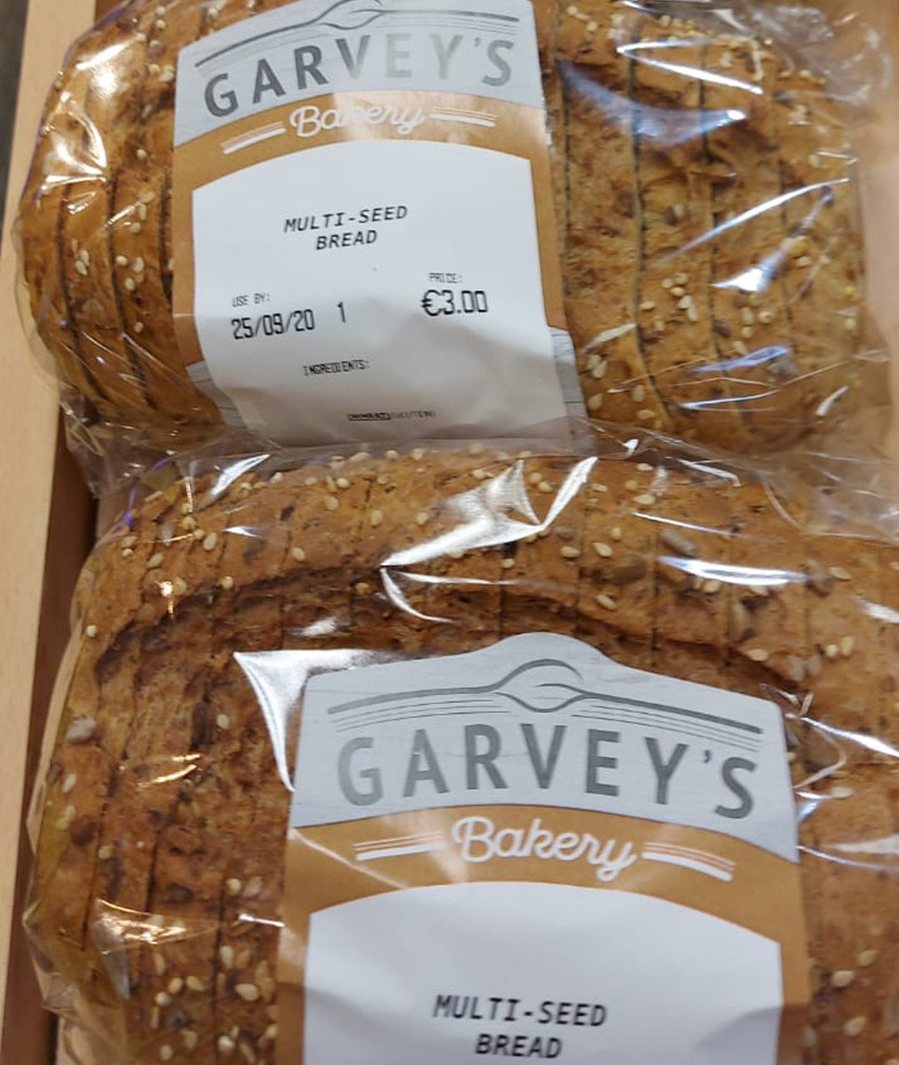 GarveysSV_Cobh's tweet image. Kick-Start your Sunday Morning 💪💪

NEW healthy option breads NOW in-store 😋

- Spelt &amp;amp; Honey - Malted Grain Sourdough - Chia cob - Darragh's Soda - Multi-seed bread -
#Sourdough #Multiseed #HealthyLiving #Fitness #Bakery #Cobh