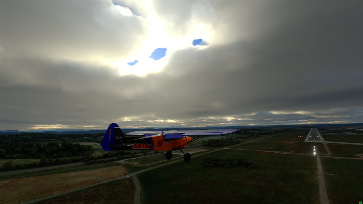 Skypat's tweet photo. Arrivée Saint Exupery #LFLL #FS2020 sous @REXSimulations #WeatherForce https://t.co/MHGVgmSMxV