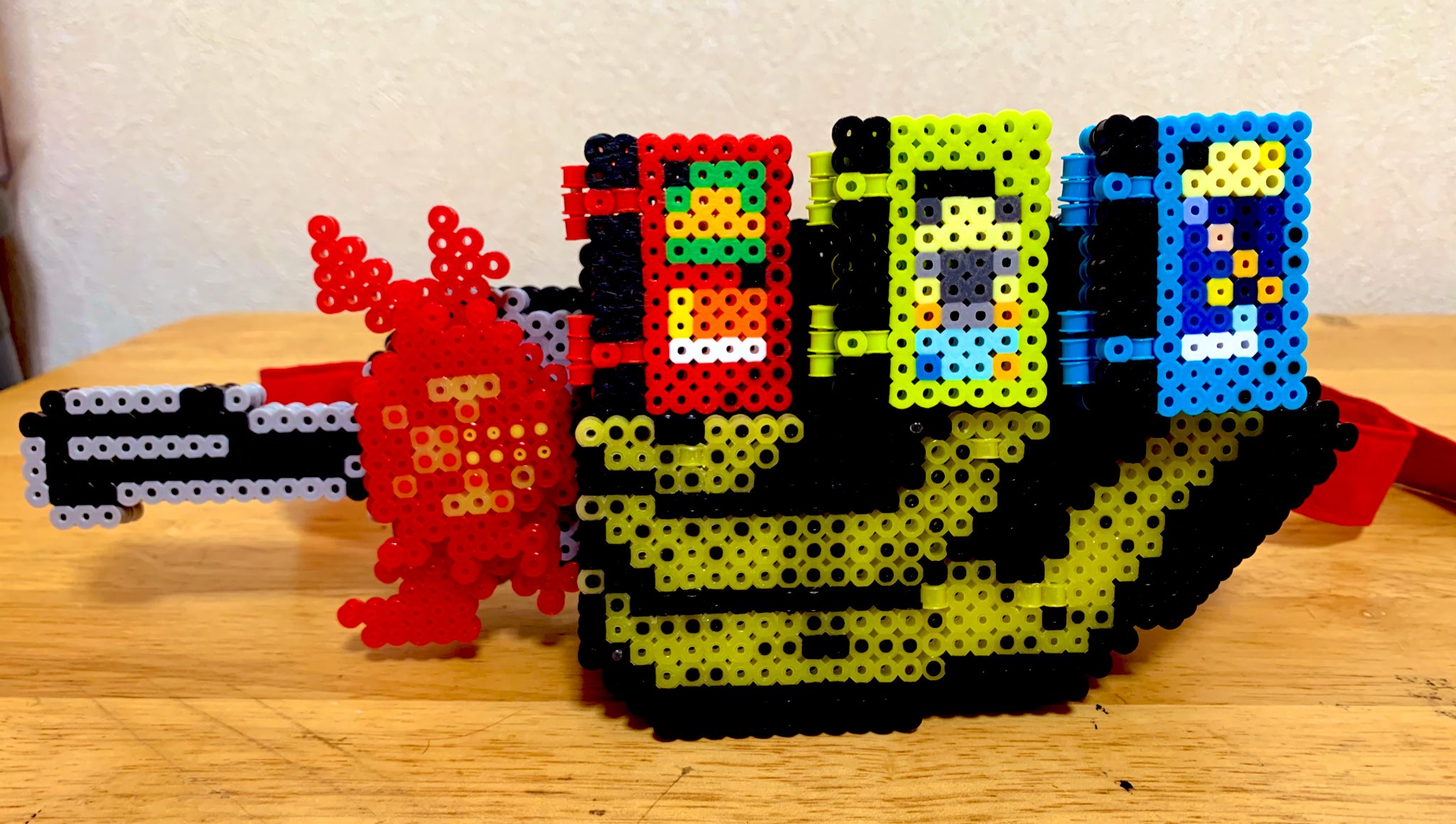 Twitter 上的 Miwa 何とか作り上げましたー٩ ˊᗜˋ و 今年から仮面ライダーデビューよー 笑 設計図が作れないから 頭の中で考えまくって2週間かかったー さすがに抜刀で本は開かないので 手動で 適当な荒い作りだけど こんな感じでも息子は喜ぶのです Twitter 上的 Miwa 何とか作り上げましたー٩ ˊᗜˋ و 今年から仮面ライダーデビューよー 笑 設計図が作れないから 頭の中で考えまくって2週間かかったー さすがに抜刀で本は開かないので 手動で 適当な荒い作りだけど こんな感じでも息子は喜ぶのです