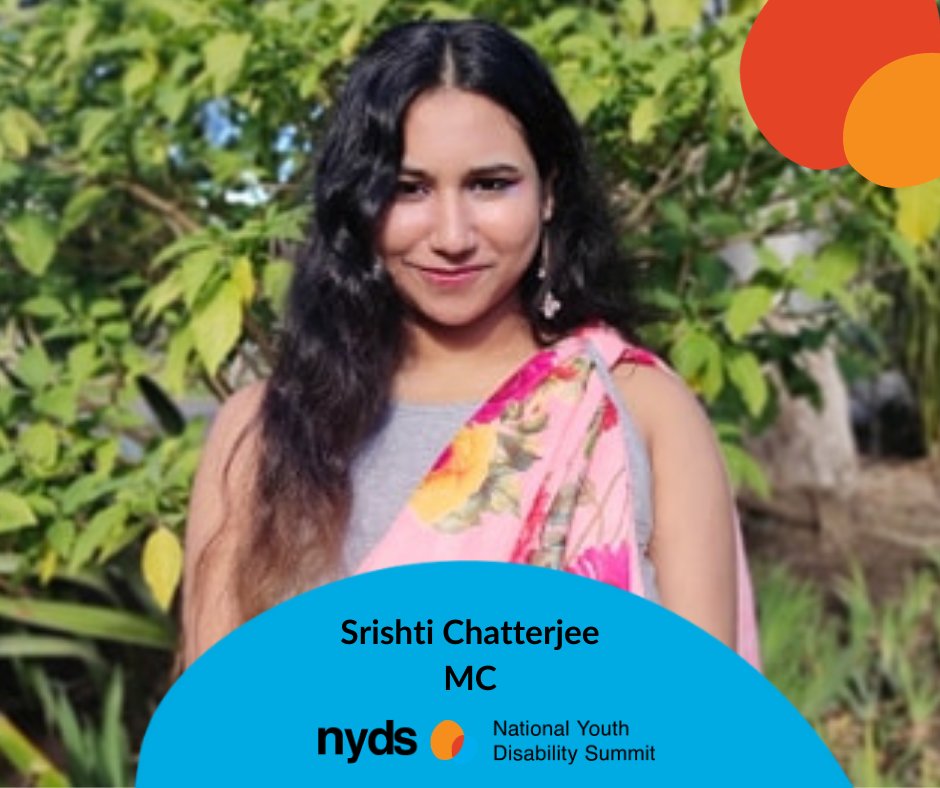 Introducing Srishti Chatterjee, another talented young person with disability who is our MC for Day 1 and 5 of the Summit 👏 Hi! My name is Srishti Chatterjee and my pronouns are they/them/theirs. I am passionate about intersectionality in the mental health and education sectors.