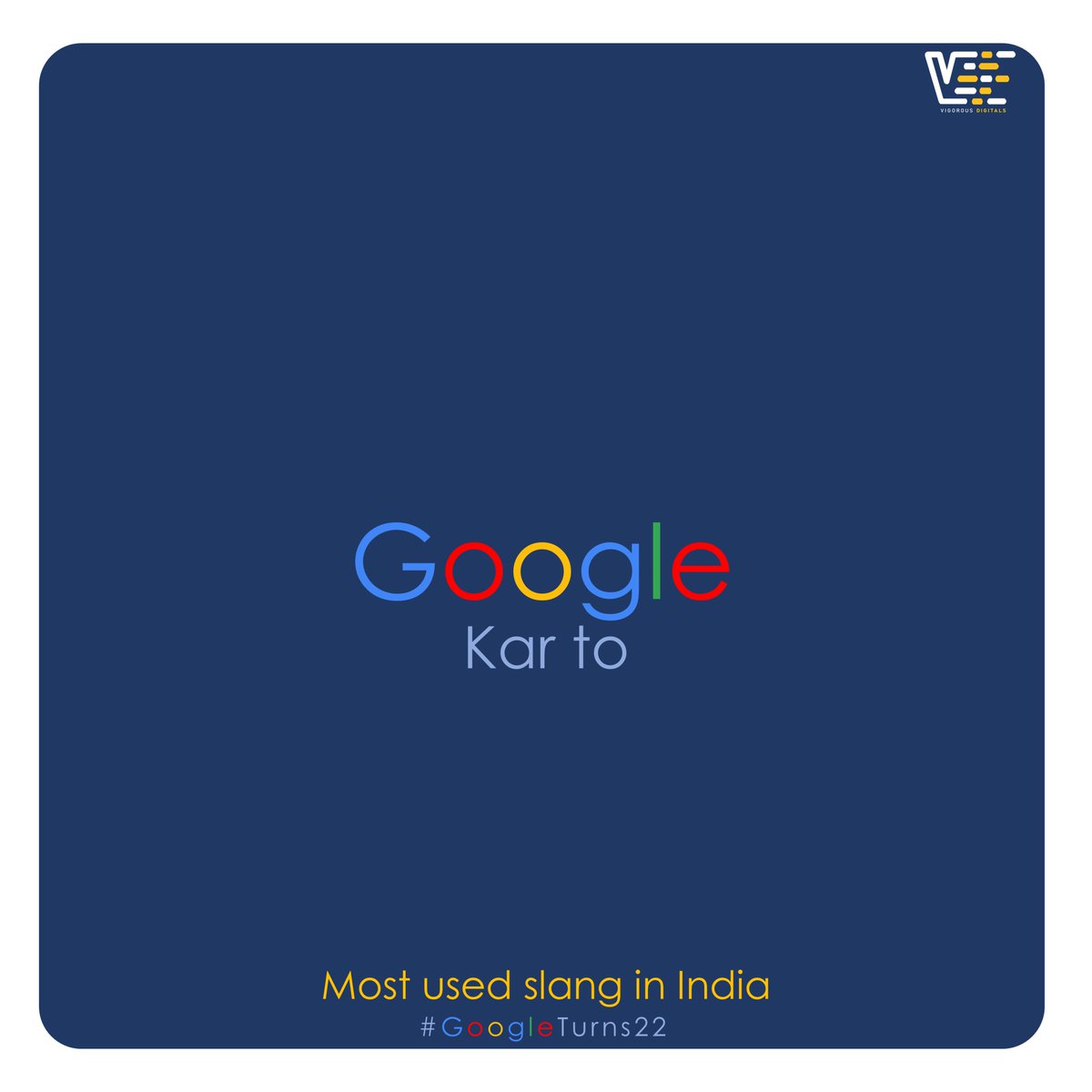 adjammedia's tweet photo. Today is the day of the one who has all the answers (or almost all)!
It's 22 years of google existence with its research improves and simplifies our lives.
Always recommending the Best
Happy birthday #Google 

#socialmediamarketing #GoogleDoodle #India #googlebirthday #googleday https://t.co/Ts1qdcaPp0