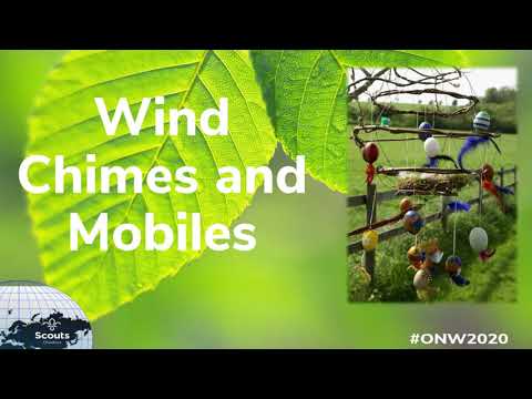 CheshireScouts's tweet photo. How to make Wind Chimes π¨π and Mobiles #ONW2020 π Click here to watch: https://t.co/XgIcM1KSFt https://t.co/GfBJ4OmHED