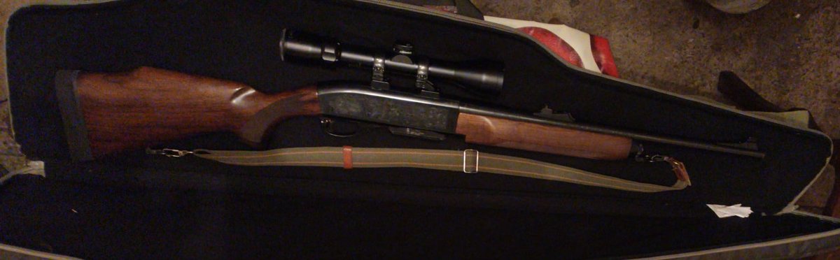 Esta es mi nueva adquisición que opináis de este rifle es un Remington 7400 30-06 que tipo de municion me aconsejais