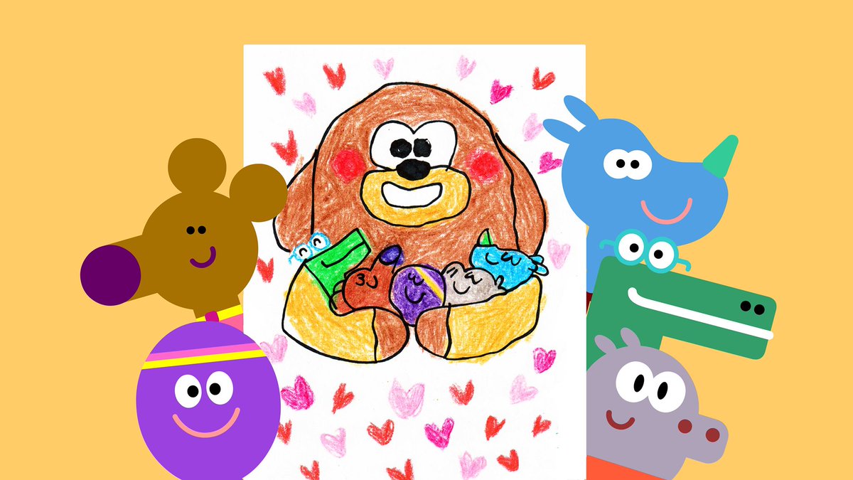 DesignMuseum's tweet photo. Make a big splash with Duggee's paddling pool activity.💧| Download the latest @HEYDUGGEE  #CreateandMake activity sheet and earn your badge today!  > 🐾 https://t.co/jsKnIc040M https://t.co/2GG3Kx7WOI