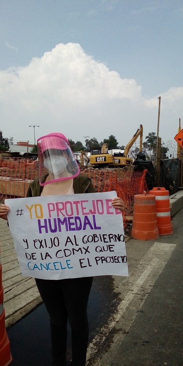 RodadasA's tweet photo. 20 Septiembre 2020 
Rodada por la defensa de la vida.
¡Ni unx ciclista más!
¡Seguridad vial, ya!
¡No al puente vehicular en Cuemanco!
¡No al proyecto paseo Tláhuac! 
@Claudiashein #YoPrefieroelHumedal #YoProtejoElHumedal https://t.co/wgRYy00zDH