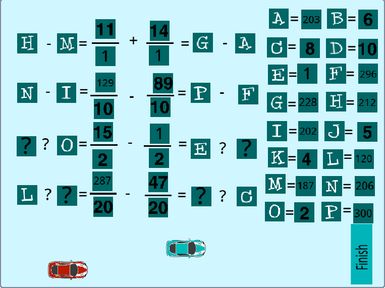 learnmathwithf's tweet image. #MixedOperations - #Fractions
learnmathwithfun.com/games/mixedope…