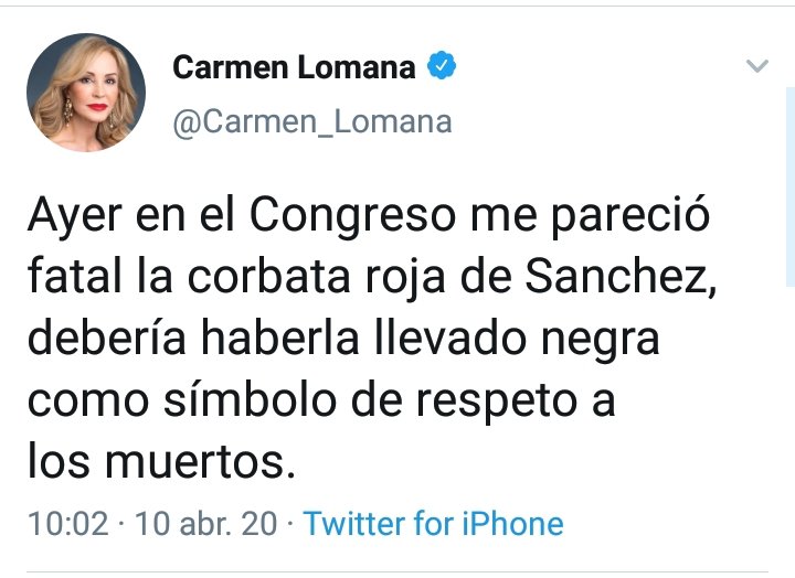 <a href="/Carmen_Lomana/">Carmen Lomana</a> ¿Entonces ya no hay que ponerse luto?