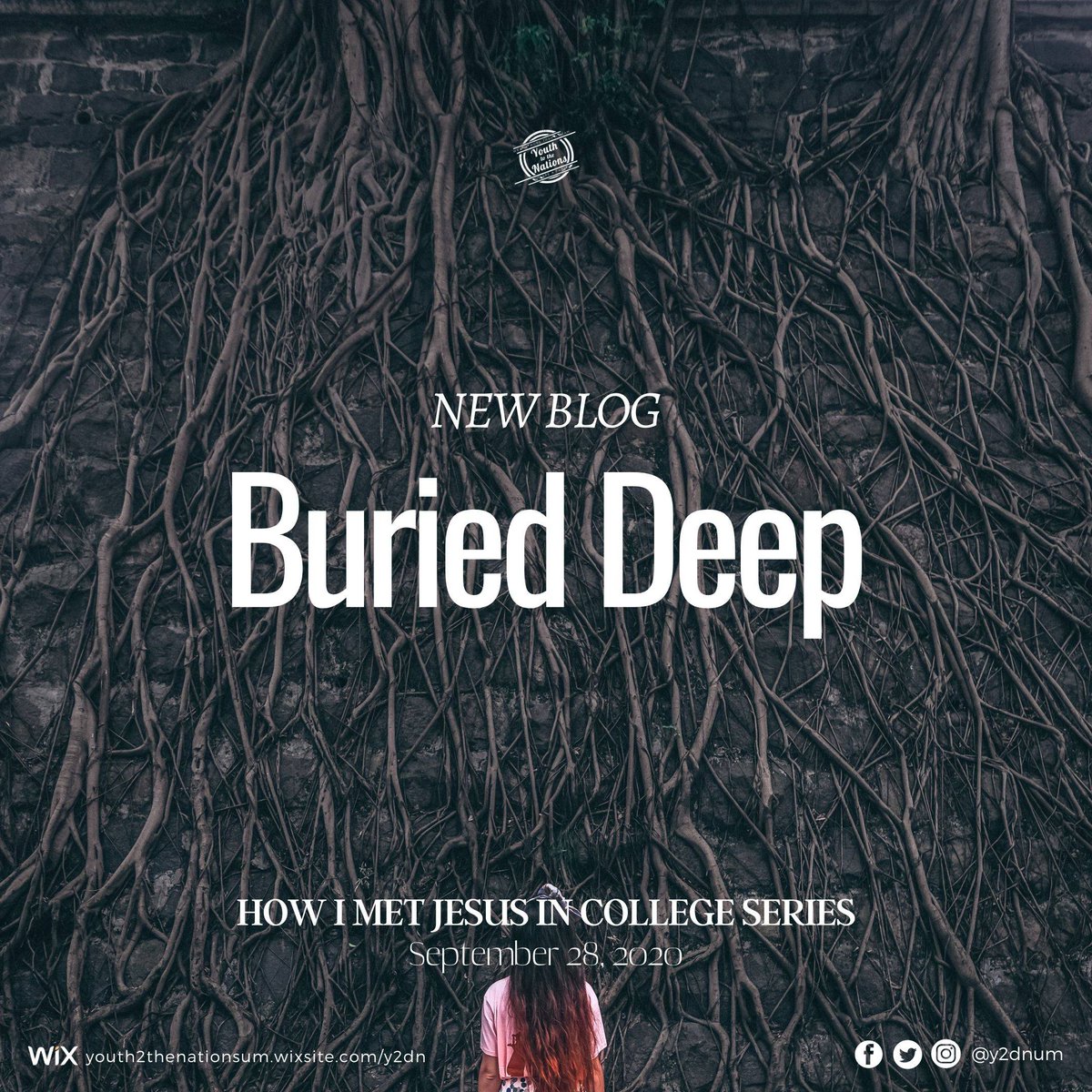 y2dnum's tweet photo. BURIED DEEP tomorrow by Krista Queen! Don't ever ever ever miss it! ☺️
#y2dn2020 #y2dnblog #burieddeep #howimetjesusincollege #personalblog https://t.co/ssi7ogw1NX