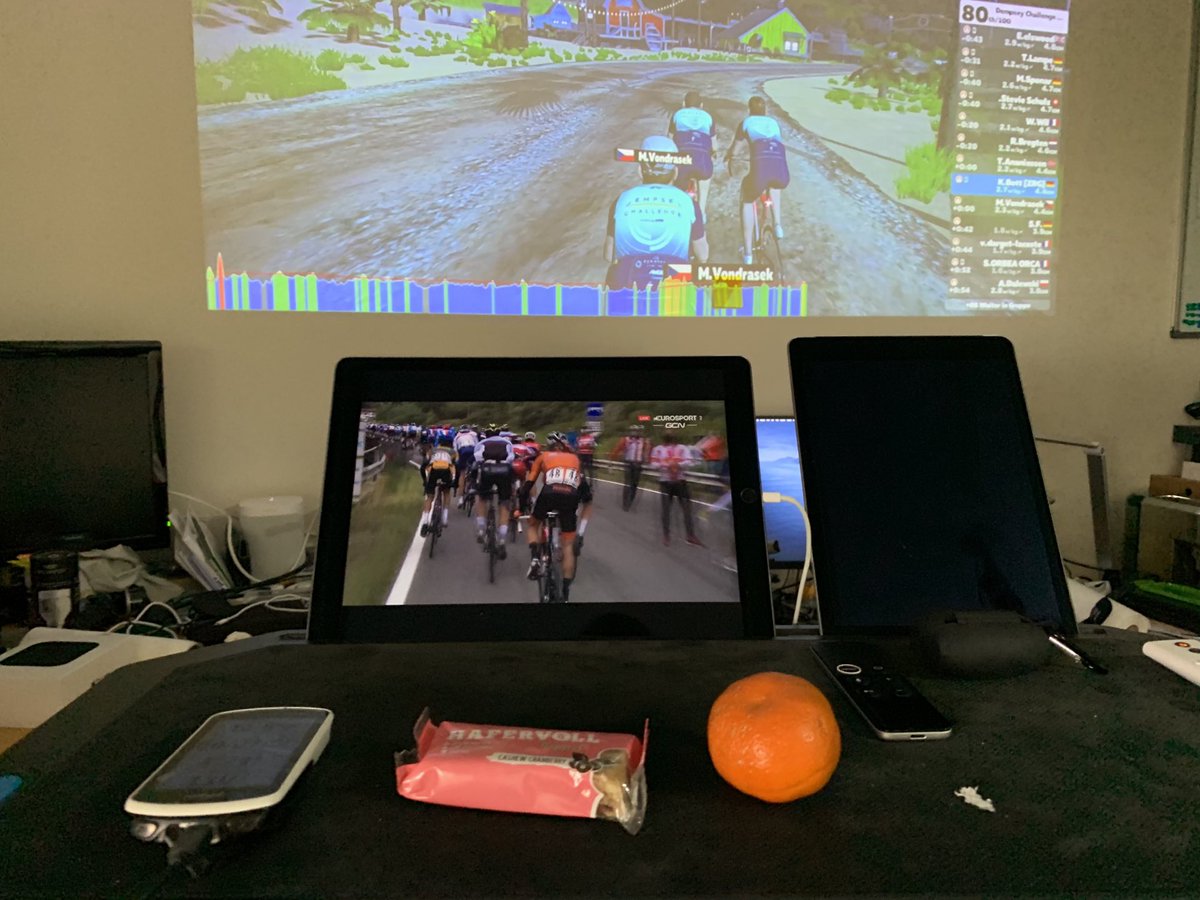 azurestack_guy's tweet photo. Today’s theme .... @GoZwiftDE #uci2020 https://t.co/Ep680US4UN