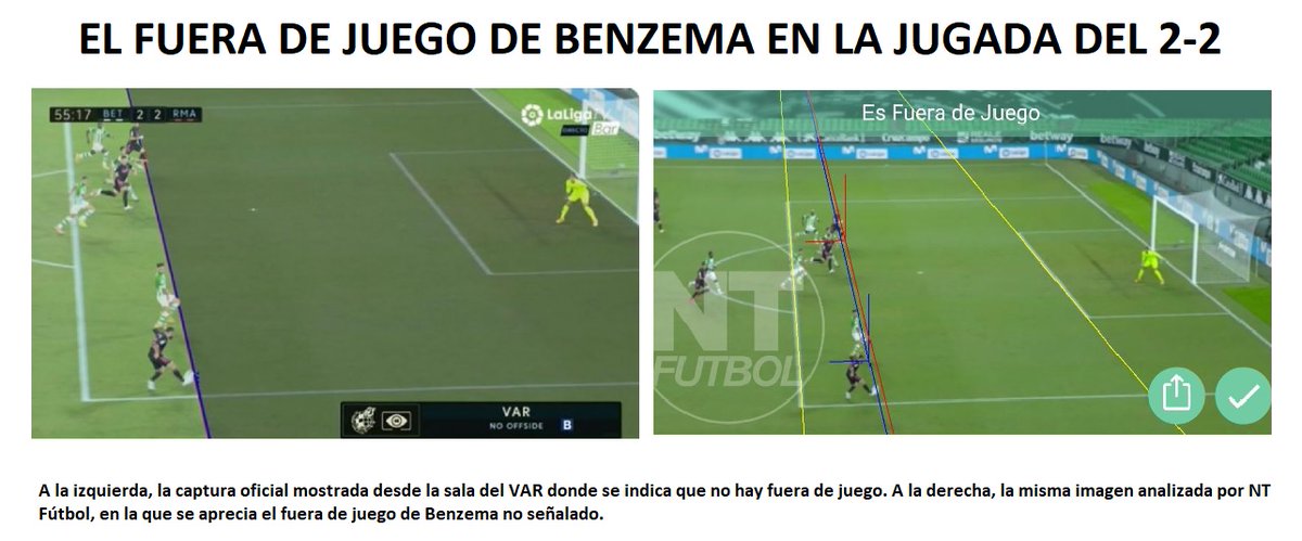 Pepelias17_'s tweet photo. 🟢Las cuatro jugadas clave del VAR (tres por acción y la primera -la de Fekir- por omisión) en contra del #RealBetis y a favor del #RealMadrid 👇 https://t.co/bJf3Vp7FPZ https://t.co/yzZgowG1xB