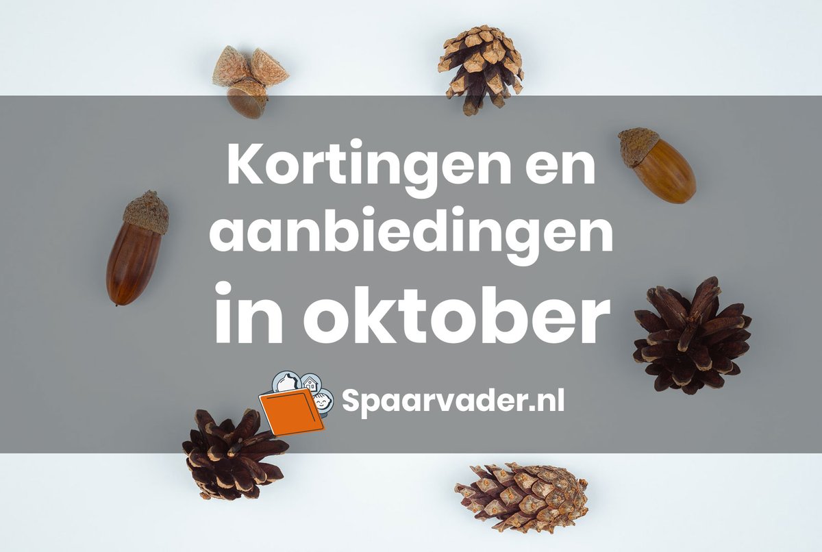 spaarvader's tweet photo. Deze producten zijn in de aanbieding in oktober https://t.co/Z9d9mrCFbq #geld #besparen #tips #bespaartips #aanbieding #korting #speelgoed #snoep #oktober #herfst https://t.co/PlwarmWQys