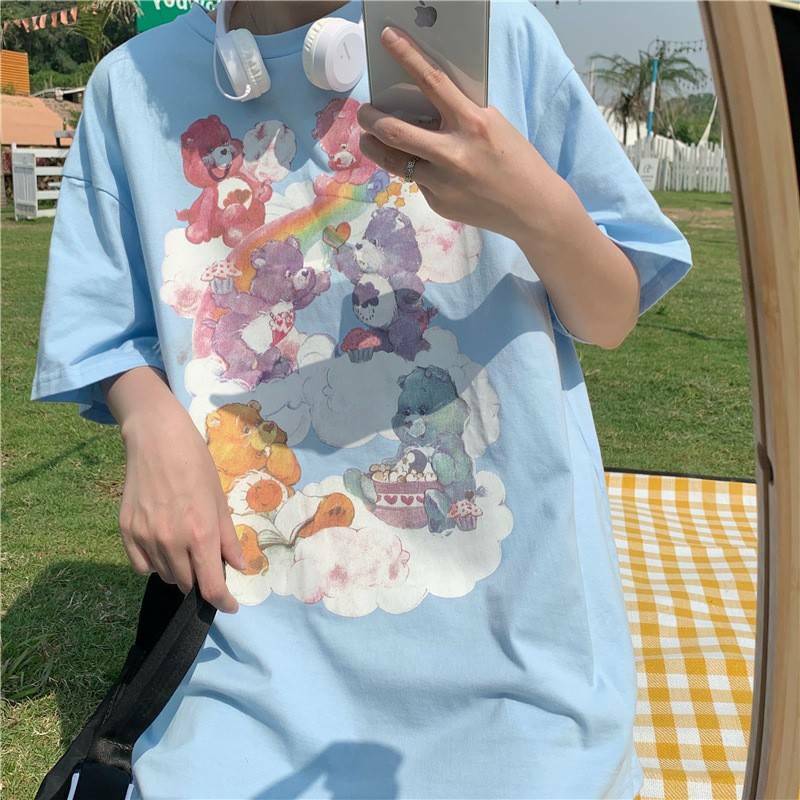 eiinoiz's tweet photo. 🌸🌸 #พร้อมส่งeiinoiz 🌸🌸
🌈 รหัส IR-202 🌈
++ ราคา 100 บาท ++

เสื้อยืดงานสกรีน พี่หมีแคร์ Freesize รอบอก ยืดถึง 42" 
🌟ชมพู 6
🌟ฟ้า 3
🌟เหลือง 4
💟💟💟💟💟💟💟
**ค่าส่งเหมา 50 ฿

#พร้อมส่ง #พรีออเดอร์ #เสื้อยืด #เสื้อครอป #เสื้อโอเวอร์ไซส์ #เสื้อผ้าสไตล์เกาหลี #เสื้อผ้ามือสอง https://t.co/Vrux1B5v5z