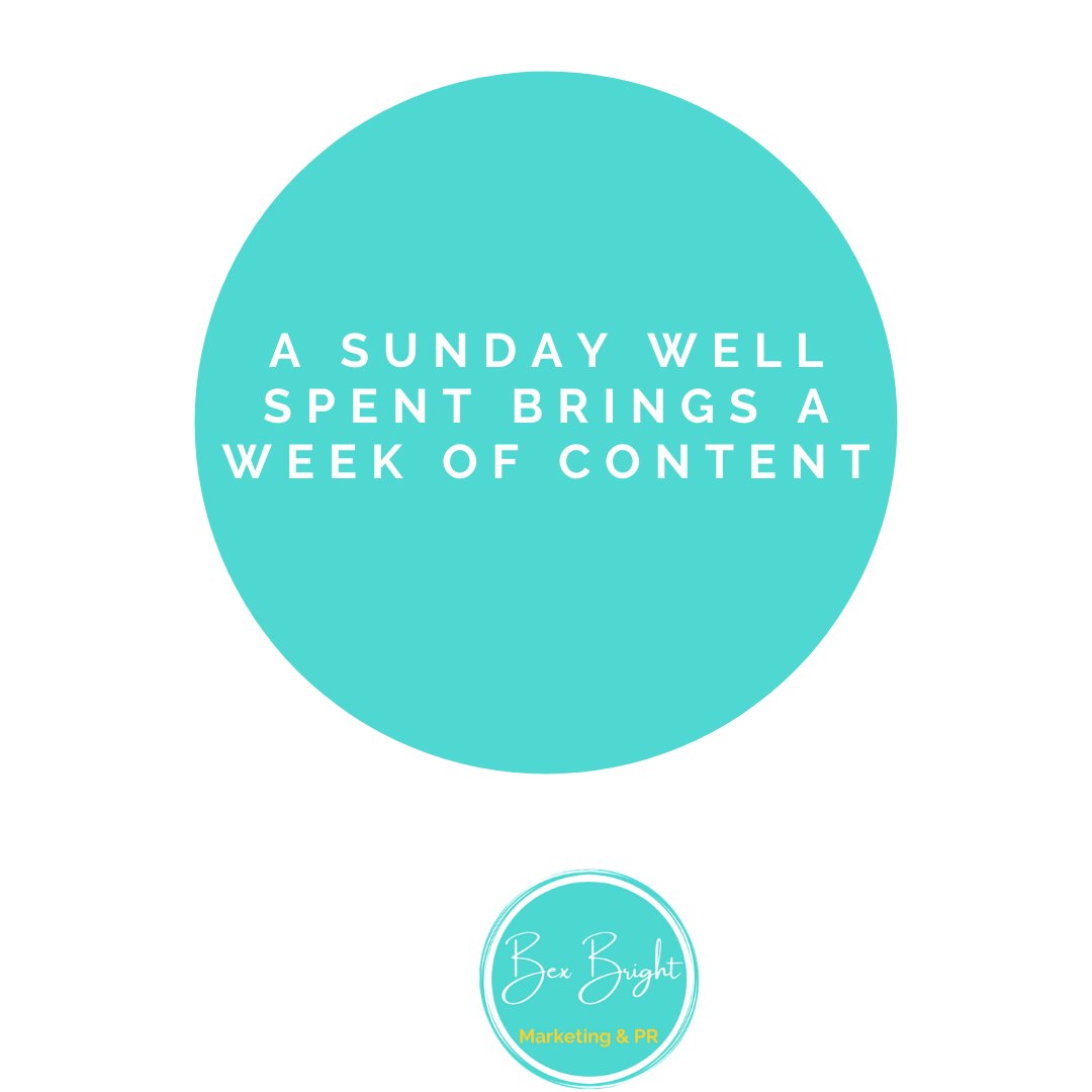 bex_bright's tweet photo. Happy Sunday! Bring in some calm &amp; order by dedicating time to prep today.
Review the week / Write a to-do list / Plan &amp; schedule social media  / Get some rest! If you need some help to get ahead, drop me a message! 
#marketing #contentcreation #communicatebrighter #SundayVibes https://t.co/B7W80y7viK