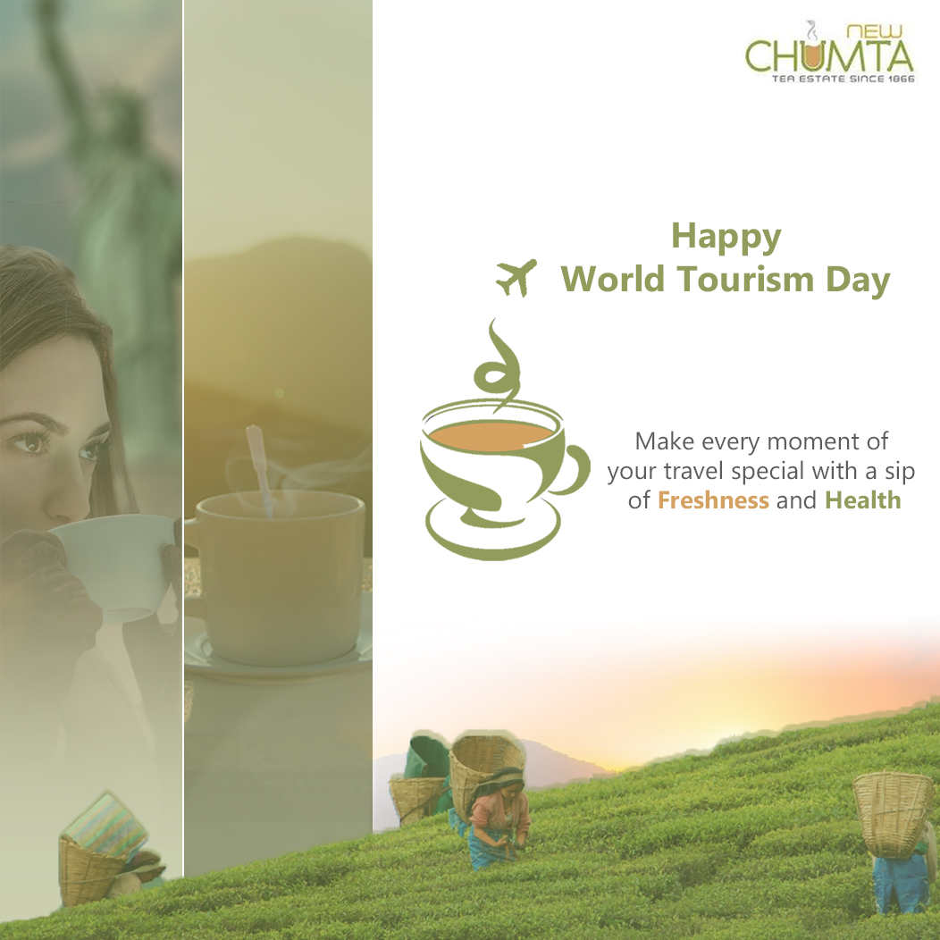 ChumtaTea's tweet photo. Happy World Tourism Day to all our tea and travel lovers! ✈️☕

To celebrate the day, we invite you to visit our tea estate and spend a beautiful day in one of the finest tea gardens in India. #BeOurGuest

#worldtourismday #visitsiliguri #visitNewChumtaTeaEstate #visitChumta https://t.co/W17hdEV1xd