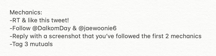 DalkomDay's tweet photo. 📣 Calling all PH MyDays! #DalkomDayGiveaway 

We’ll be giving away a sealed “The Book of Us: Gluon Album” just follow the mechanics below!

📍Ends on October 3, 2020 ~ 5PM

Thank you so much to @jaewoonie6 for sponsoring this giveaway! 💙 https://t.co/gNP1HQzIM8