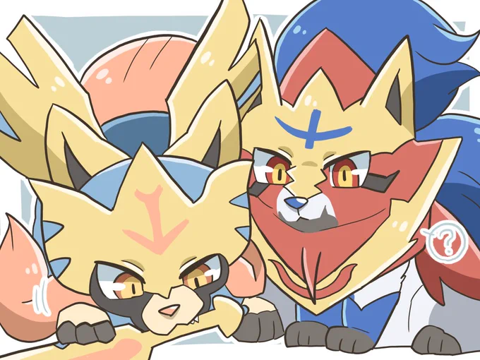 アニポケ見た〜!
ザシアン ザマゼンタ出るのですね…!✨✨
過去絵ですが?? 