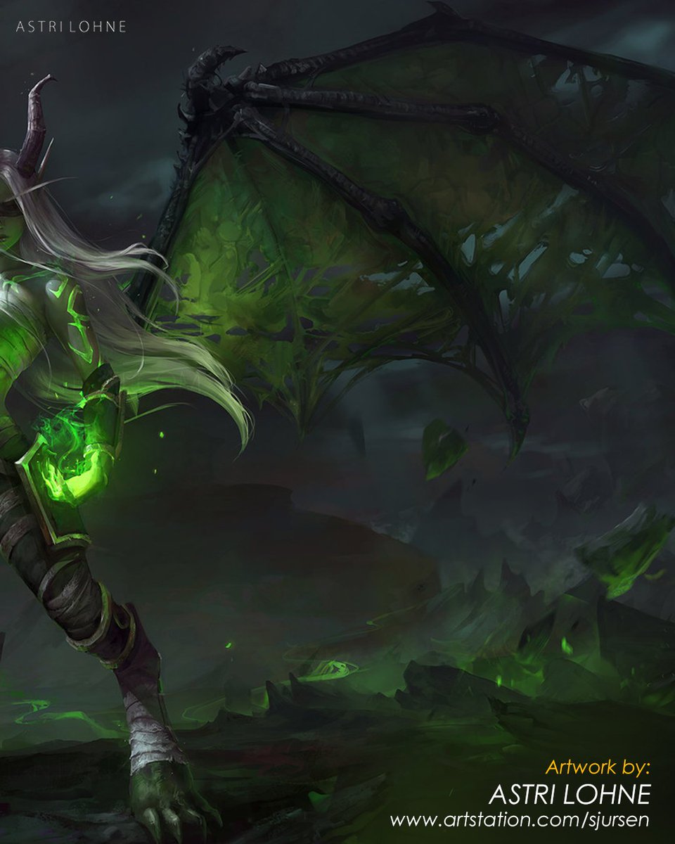 🔥 What will be your #class in #Shadowlands? 🔥 

Awesome #demon hunter impression by the talented professional #artist!

🏆 Artist Credit: Astri Lohne
🎨 #Artstation Link: artstation.com/sjursen

🥇 Selected by: <a href="/goldboost_/">goldboost - WoW / WoW Classic Pro Boosting Service</a> 

#worldofwarcraft #wowboost #wowcarry