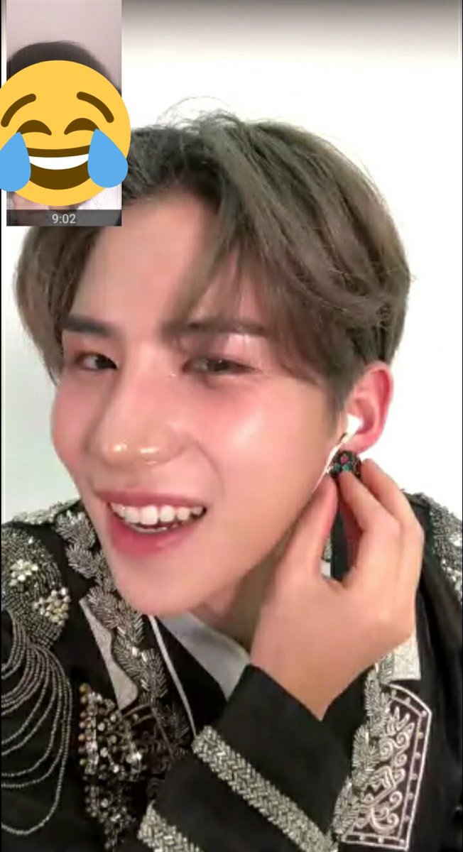 I said "your ears are so red omg" and he said "my ears?" and i said "Yes look how red!" and he got so embarrassed and just put his earring back in