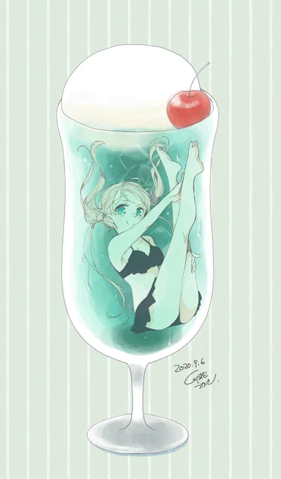 #今月描いた絵を晒そう

今月は無職になったのでいっぱいかいてるよ!!!!
藍ちゃんのニーソの模様うさぎだったことが判明したので修正しました(地味) 