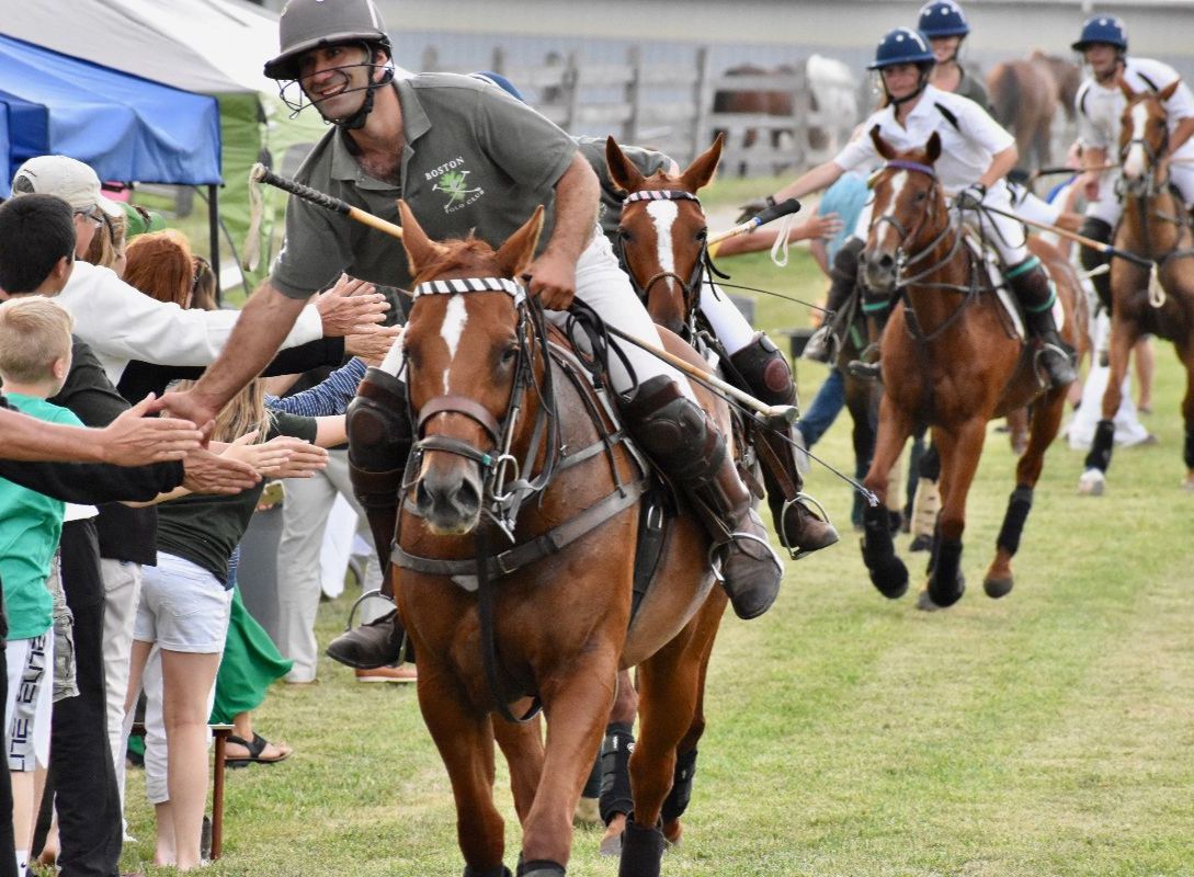 BostonPoloClub's tweet photo. You don't want to miss Sunday polo this week!  As we are preparing to wrap up our Sunday polo matches, we would like to thank everyone who has supported us throughout the season.  #community #BostonPolo #polosport #thanks #polofans https://t.co/SxHUROIuKP