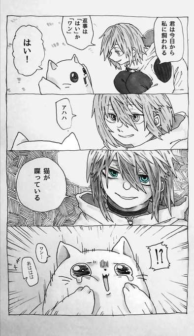 飼いたいって言ったら   飼われたいって言ってくれたので
いやぁ可愛いですね 